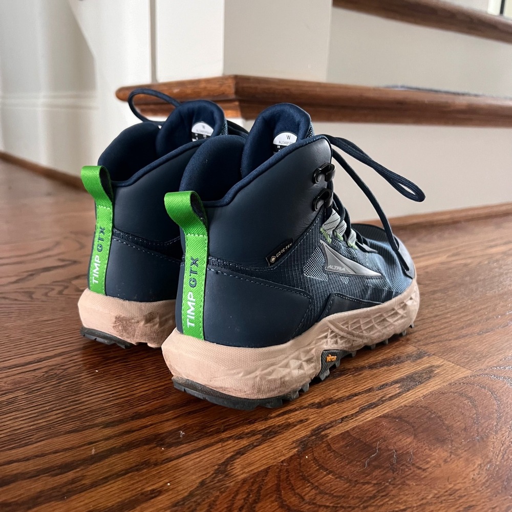 Altra Timp Hiker GTX Navy Blue Gore-Tex Waterproof Trail Boots AL0A85P8445 Sz 8 - Picture 5 of 13